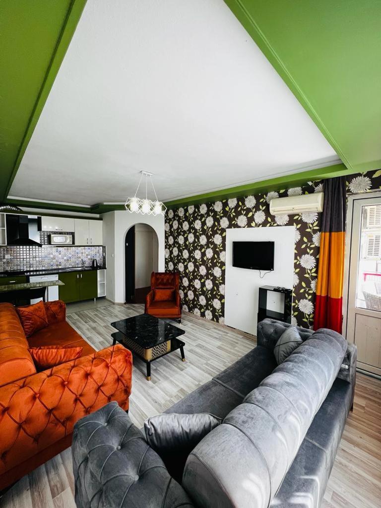 Alanya Damlatas Apart Exterior foto
